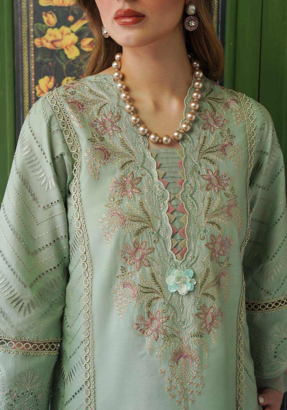 ZarQash Tresor Luxury Lawn – ZQT 009 GISELLE - Image 3