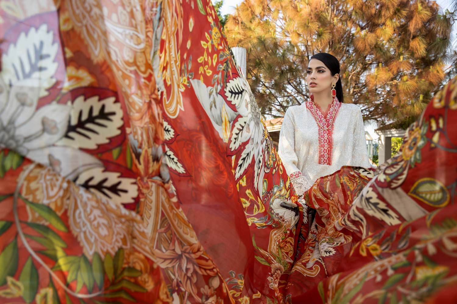 Zebaish Etoiles Festive Lawn Collection – Cotton Seed - Image 3