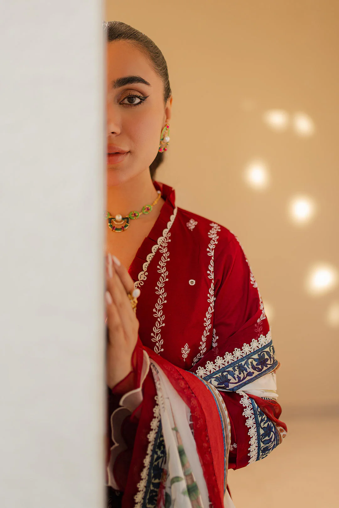 Zellbury Chikankari – Embroidered Shirt Shalwar Dupatta - 0710 - Image 10