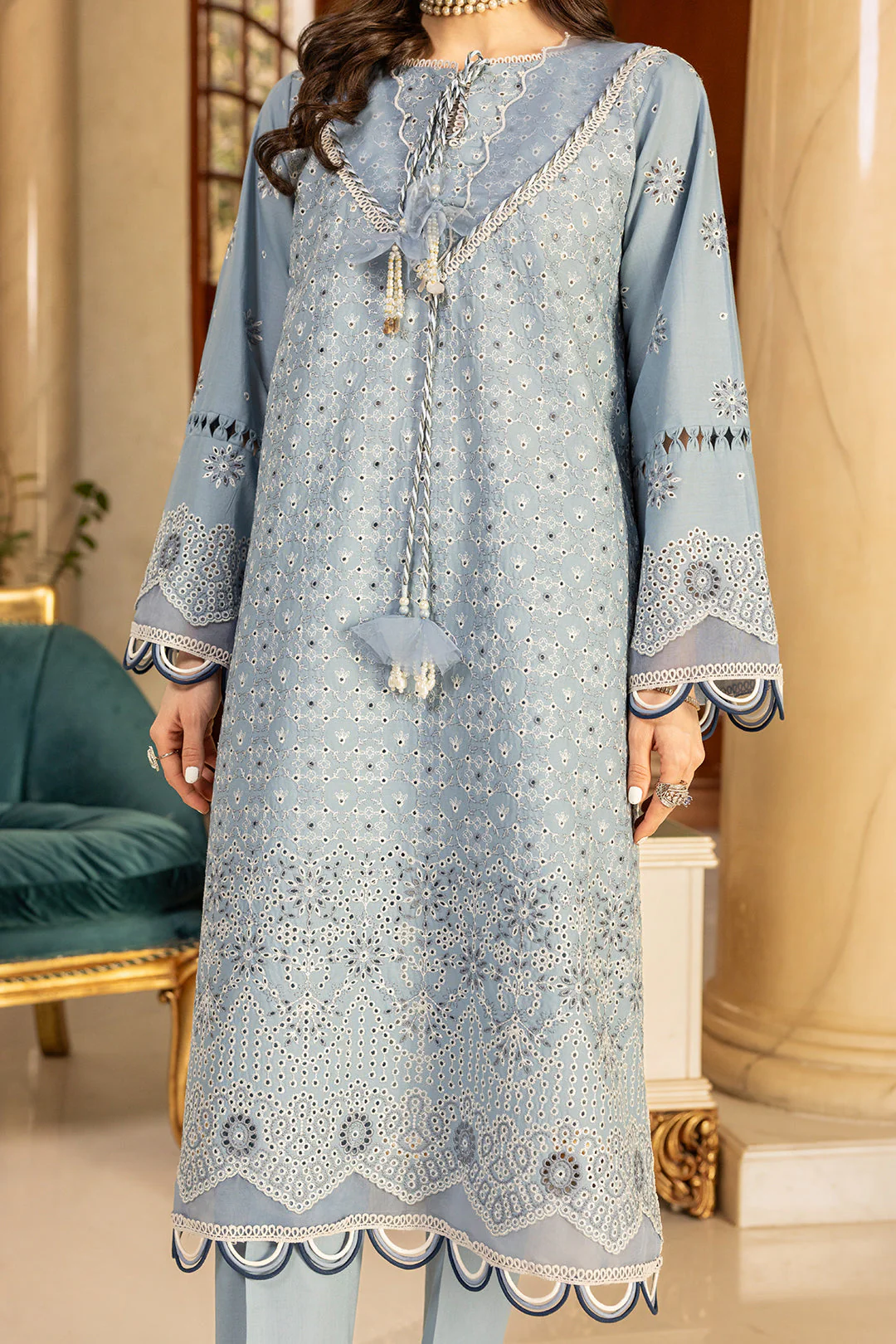 Zellbury Chikankari Spring/Summer – E34003 - Image 6