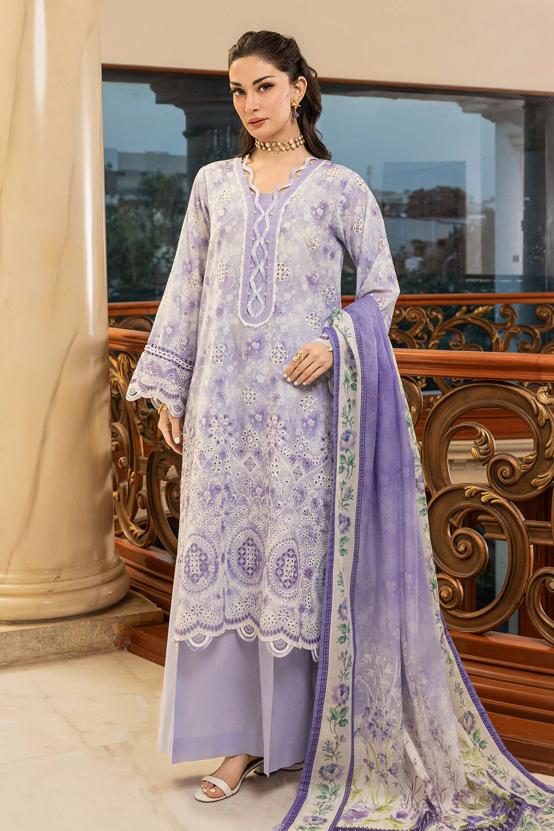 Zellbury Chikankari Spring/Summer – E34004 - Image 3