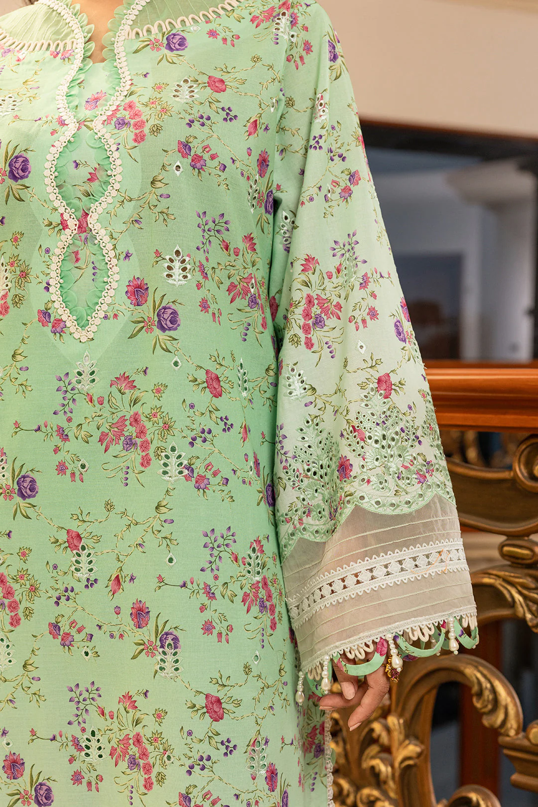 Zellbury Chikankari Spring/Summer – E34006 - Image 6