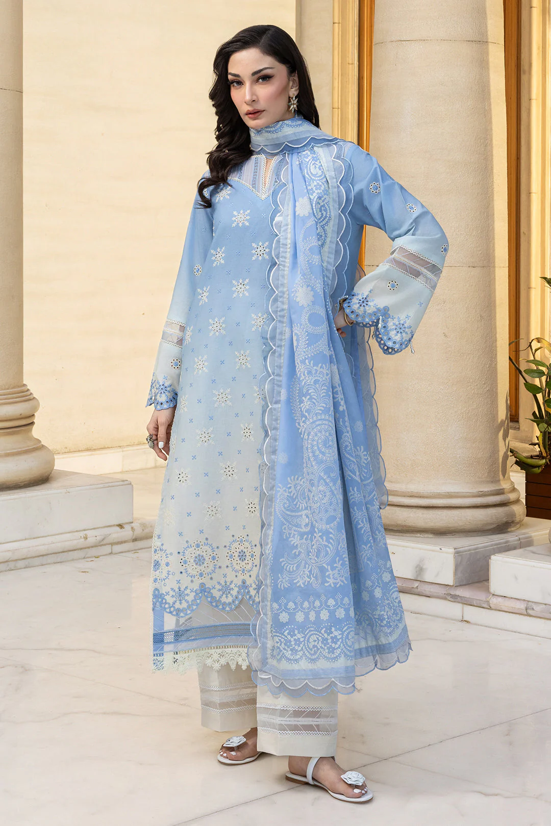 Zellbury Chikankari Spring/Summer – E34009 - Image 3