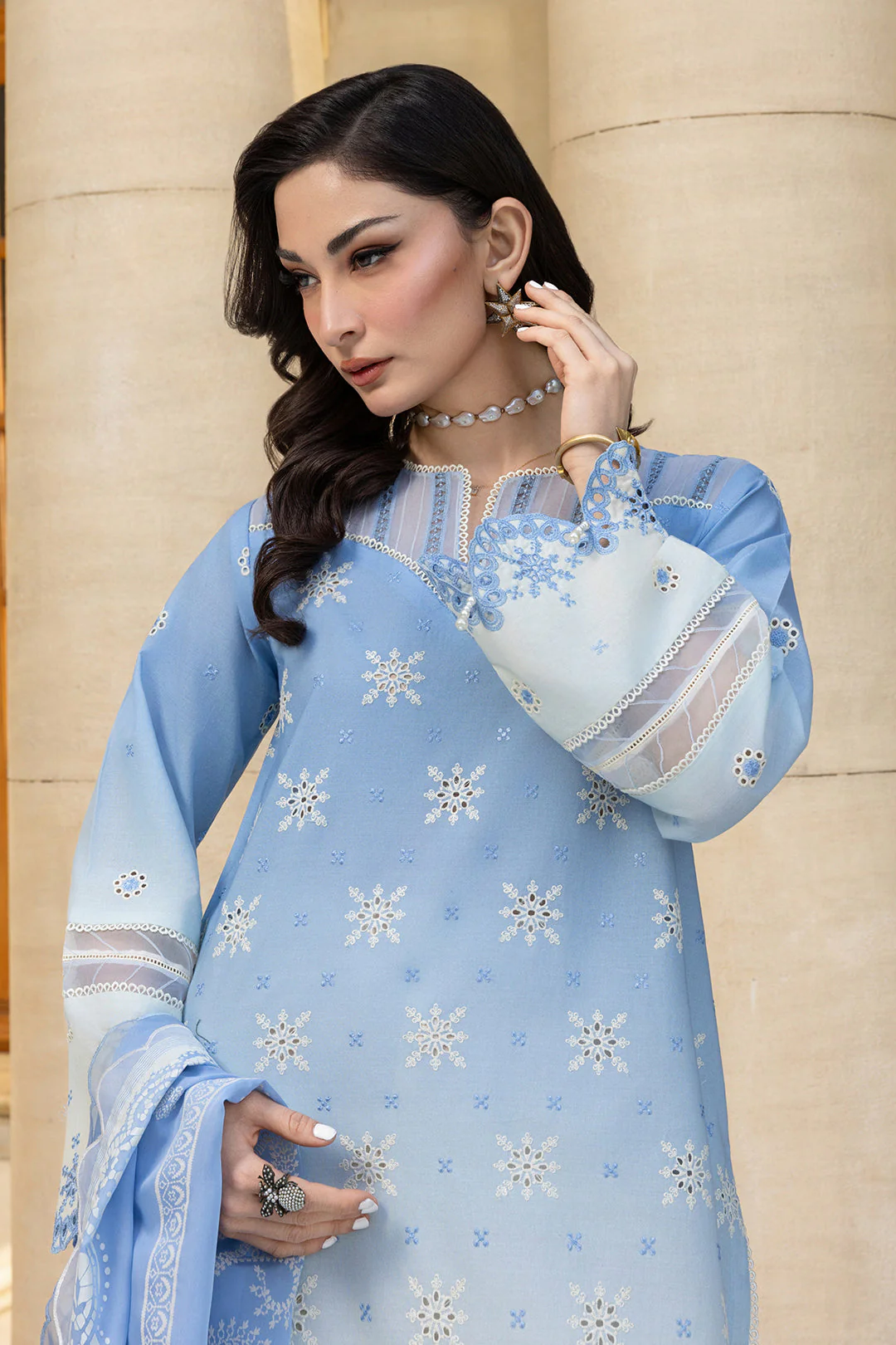 Zellbury Chikankari Spring/Summer – E34009 - Image 4