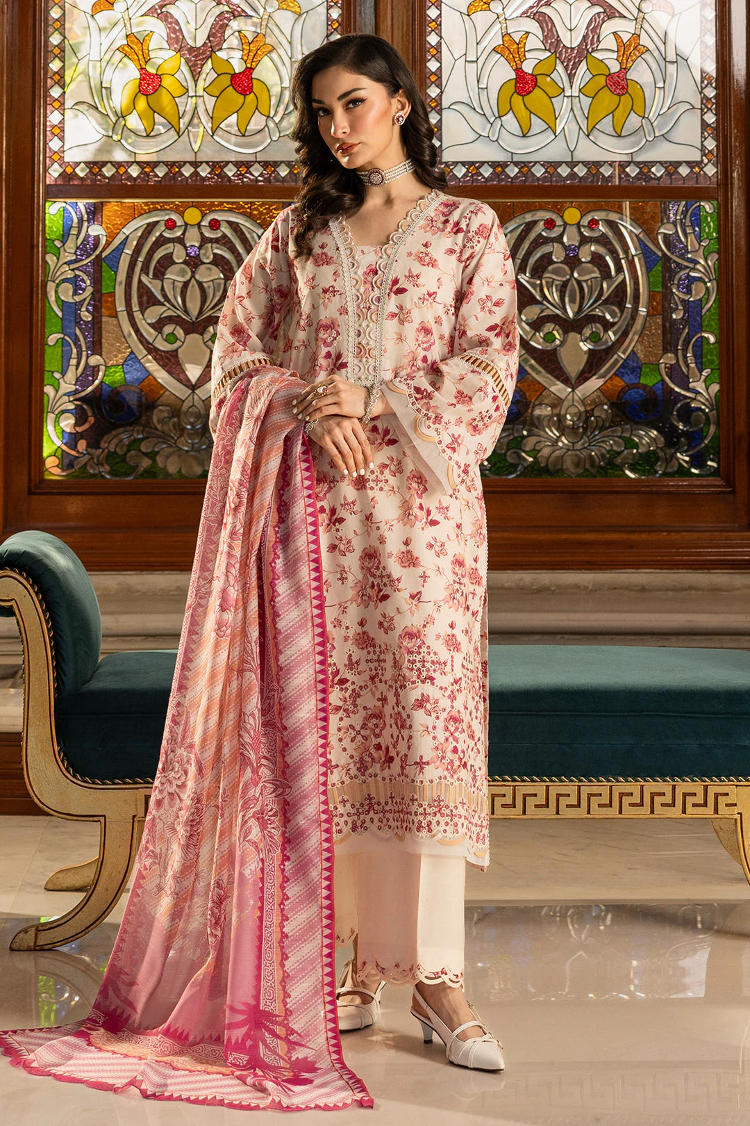 Zellbury Chikankari Spring/Summer โ E34012 - Image 3