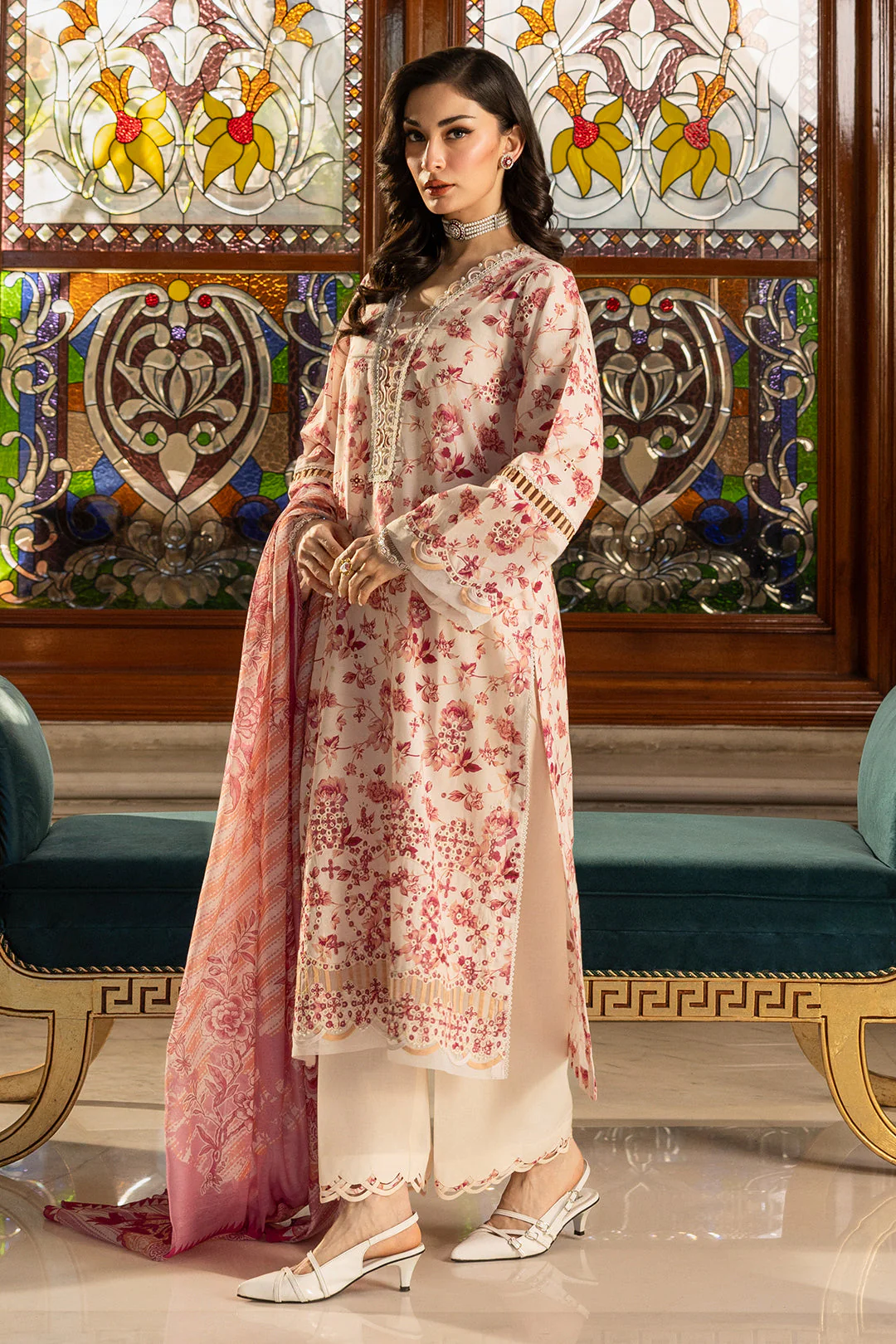 Zellbury Chikankari Spring/Summer โ E34012 - Image 4