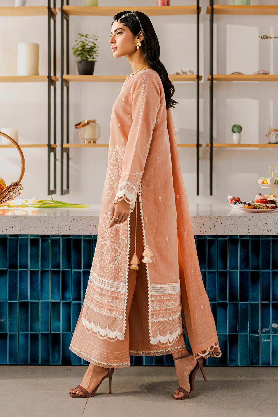 Zellbury Embroidered 3PC Lawn โ 803 - Image 10