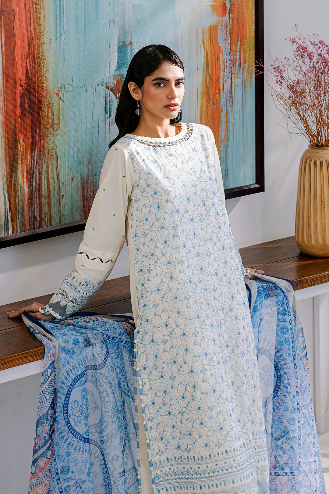 Zellbury Embroidered 3PC Lawn – 805 - Image 2
