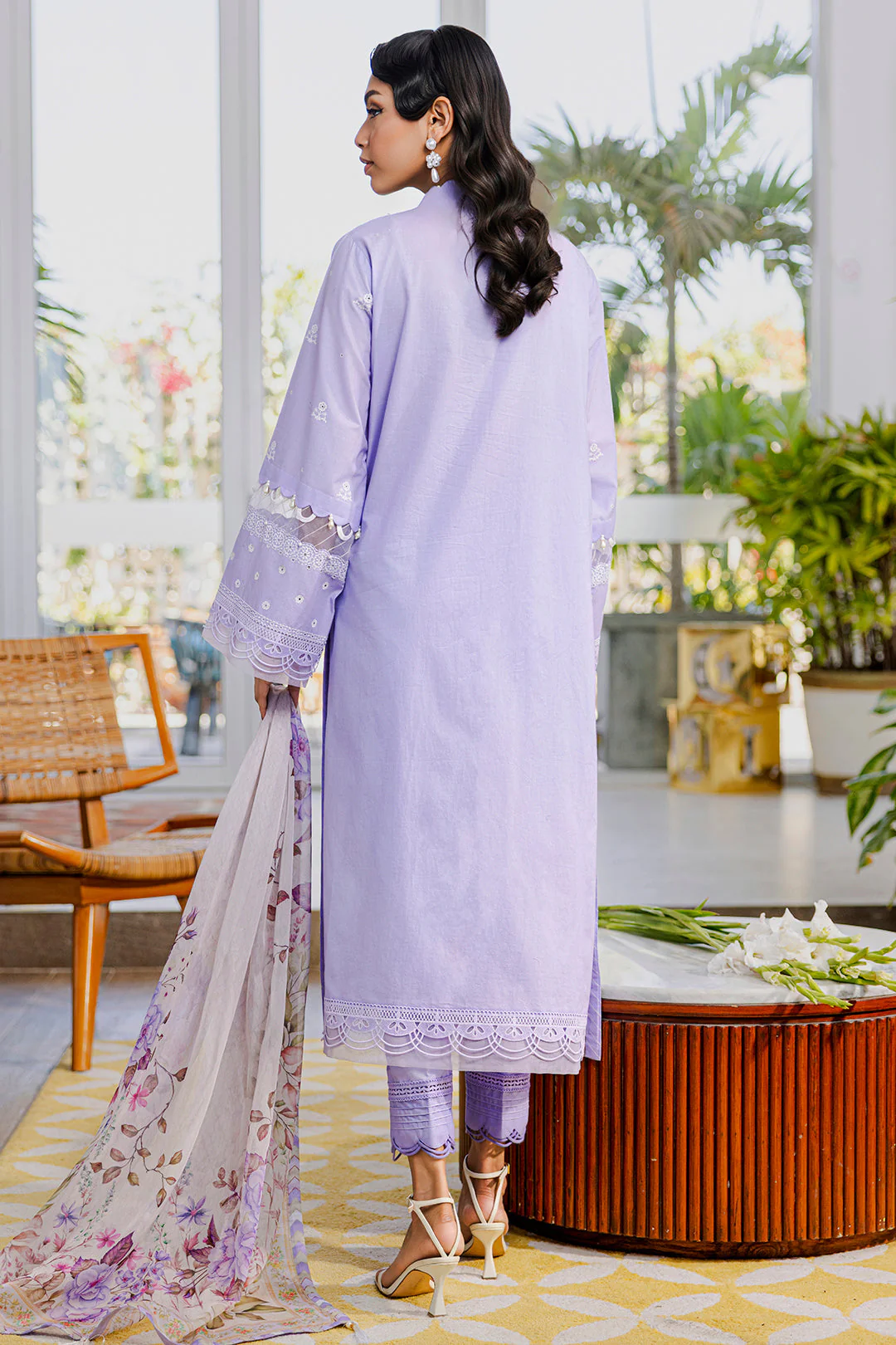 Zellbury Embroidered 3PC Lawn – 811 - Image 14