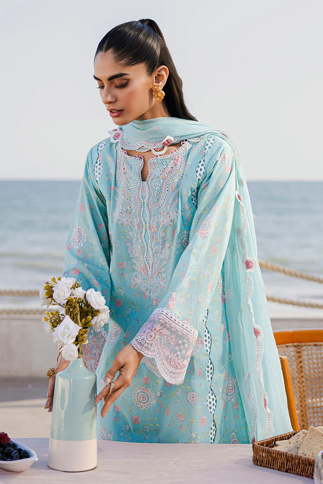 Zellbury Embroidered 3PC Lawn โ 813 - Image 11
