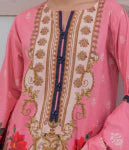 Zellbury Shirt Shalwar Dupatta โ Pink โ Cambric Suit-0628 - Image 5
