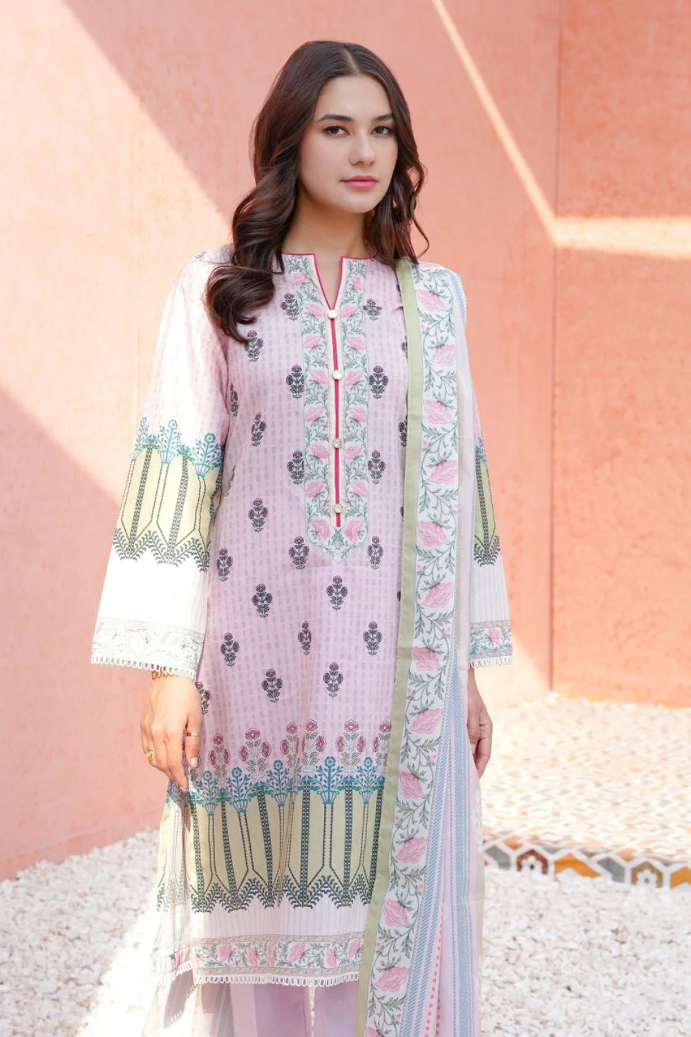 Zellbury Spring/Summer 2023 โ 3PC Digital Printed Lawn โ WUSXX30141 - Image 2