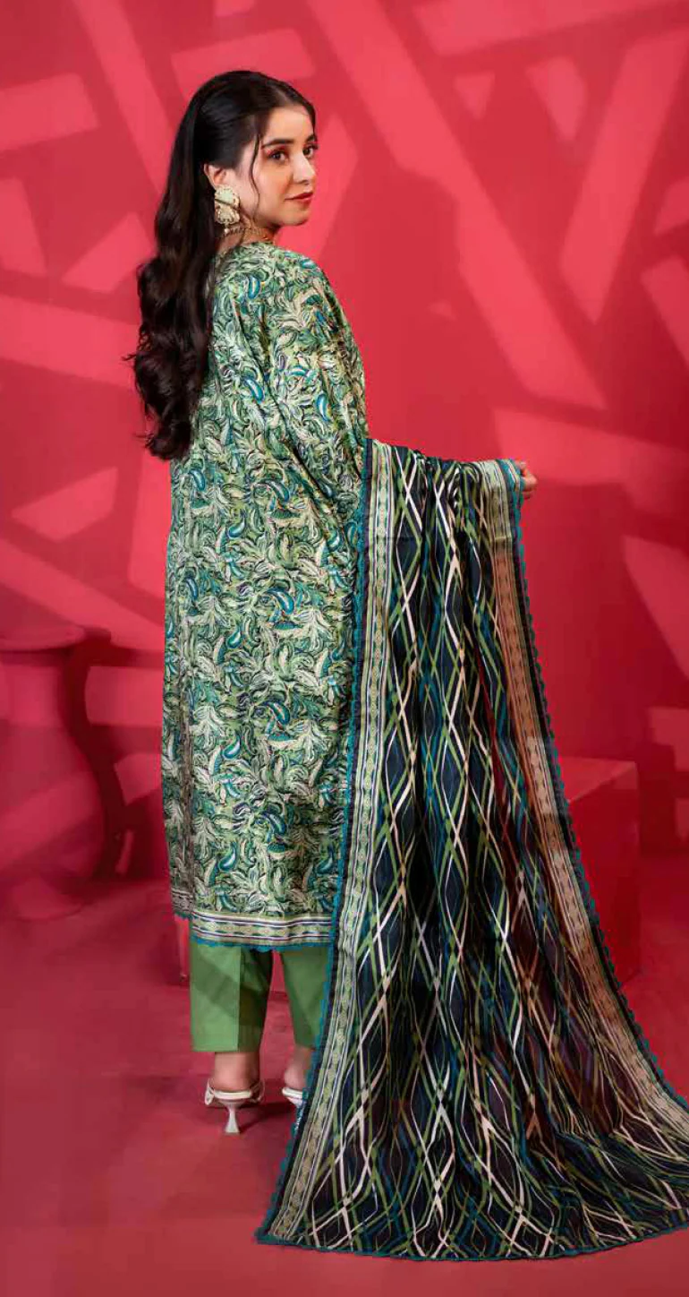 Zesh Printed Summer Lawn Drop 15 – 12 - Image 3