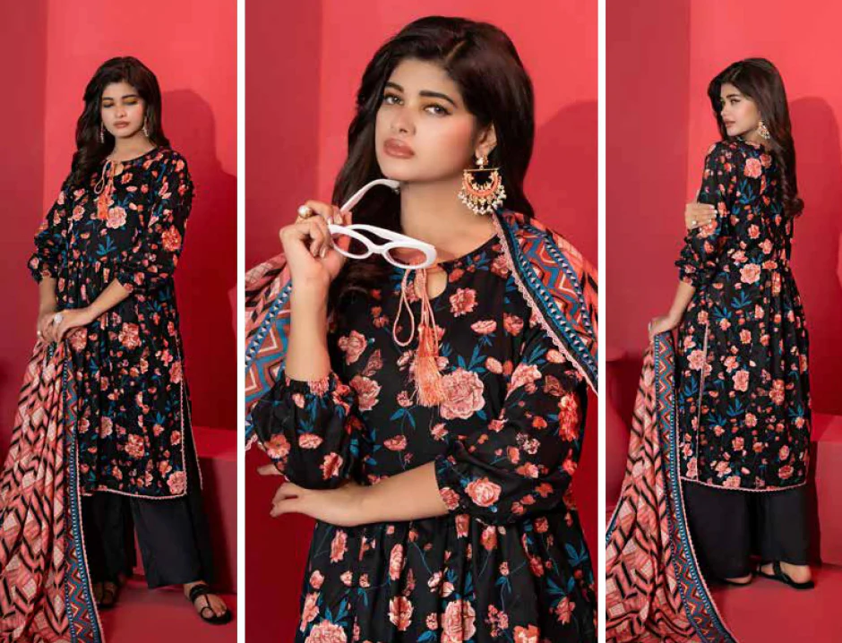 Zesh Printed Summer Lawn Drop 15 – 5 - Image 3
