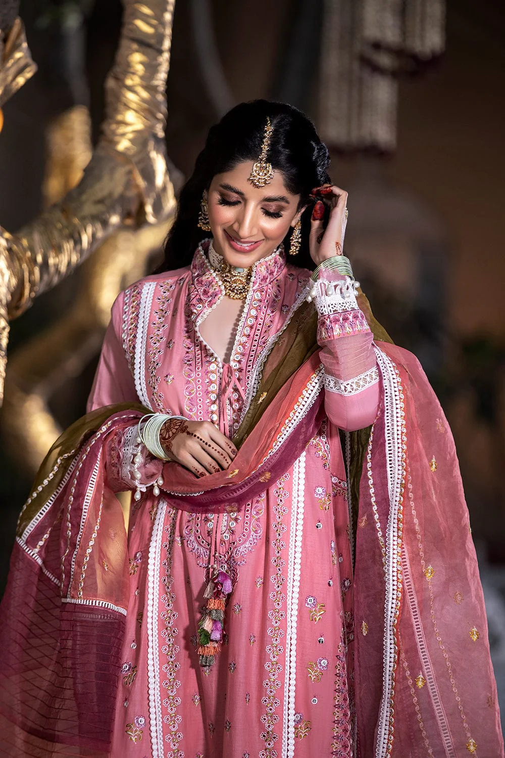 Zysha by Sobia Nazir Festive Lawn Collection 2022 – Z3B Zamrud - Image 5