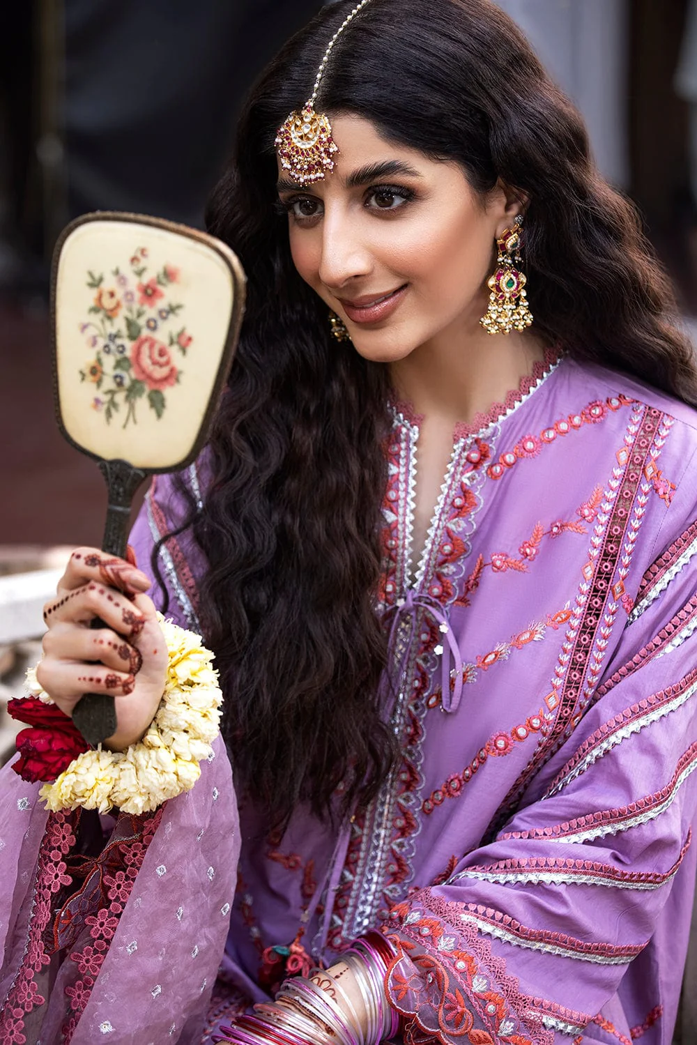 Zysha by Sobia Nazir Festive Lawn Collection 2022 – Z4A Zeba - Image 3