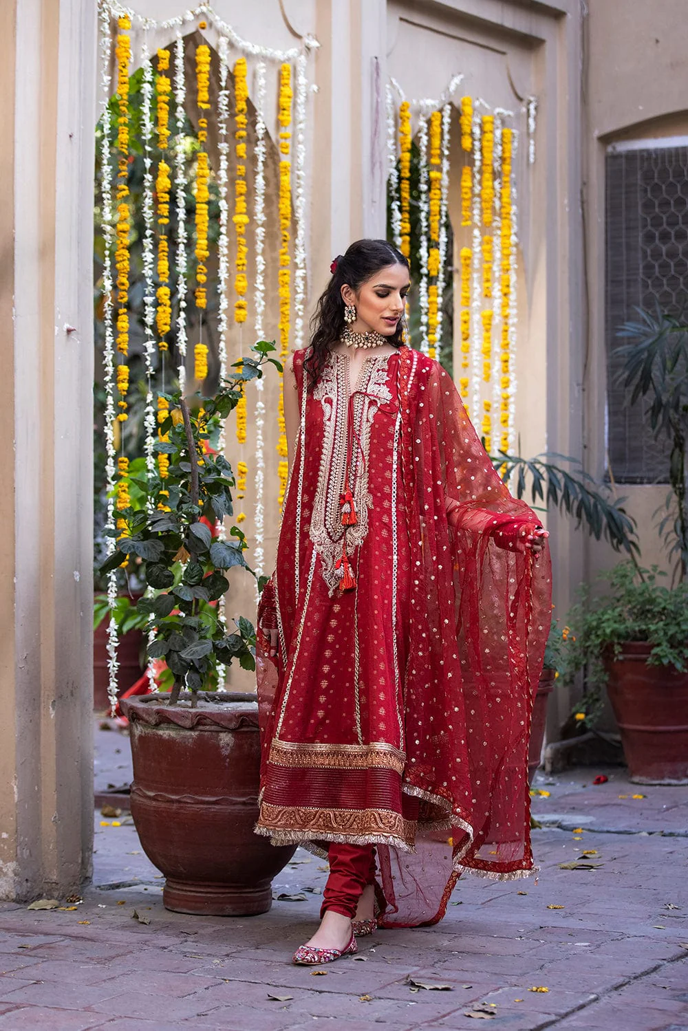Zysha by Sobia Nazir Festive Lawn Collection 2022 – Z7A Kaneez - Image 3